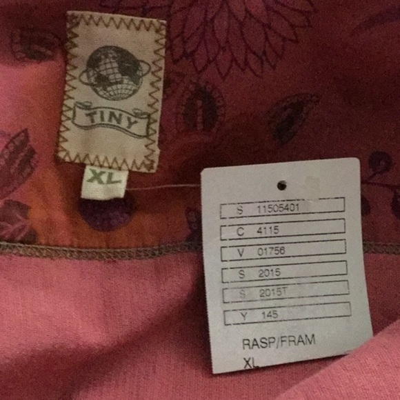 NWT Antro Tiny Corduroy Blazer Pink Sz XL runs SM - Picture 7 of 8